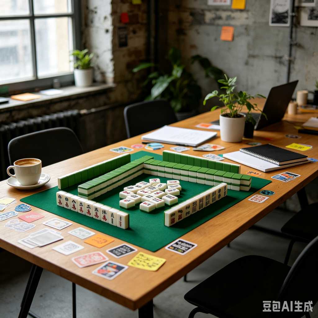 oem custom printed mahjong set