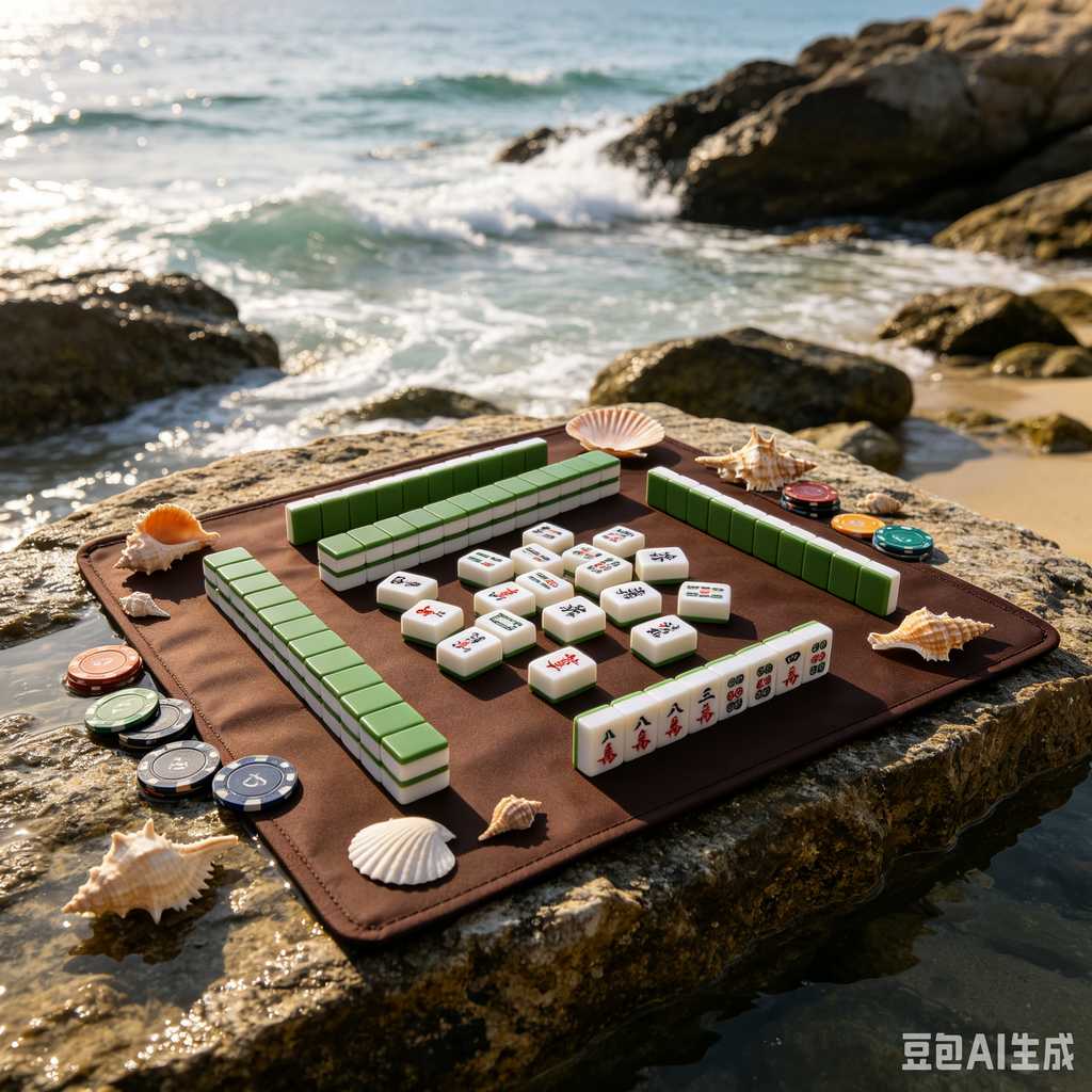 fine carving mahjong set